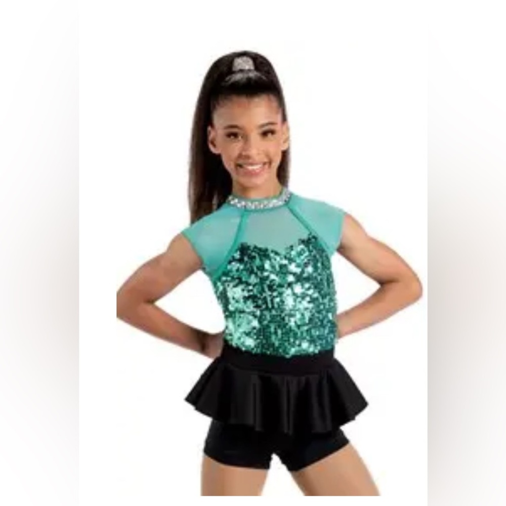 Weismann teal/ black costume
